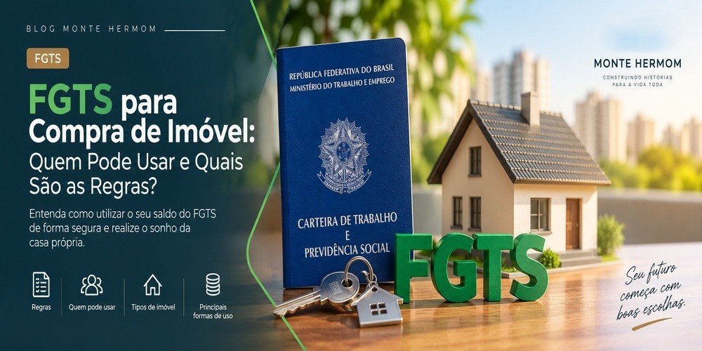 FGTS para compra de imóvel: quem pode usar e quais são as regras