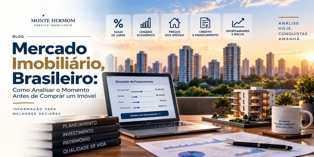 Mercado imobiliário brasileiro: como analisar o momento antes de comprar um imóvel