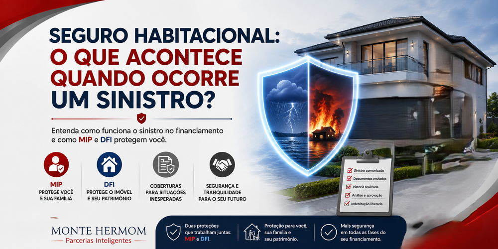 Seguro habitacional e sinistro no financiamento