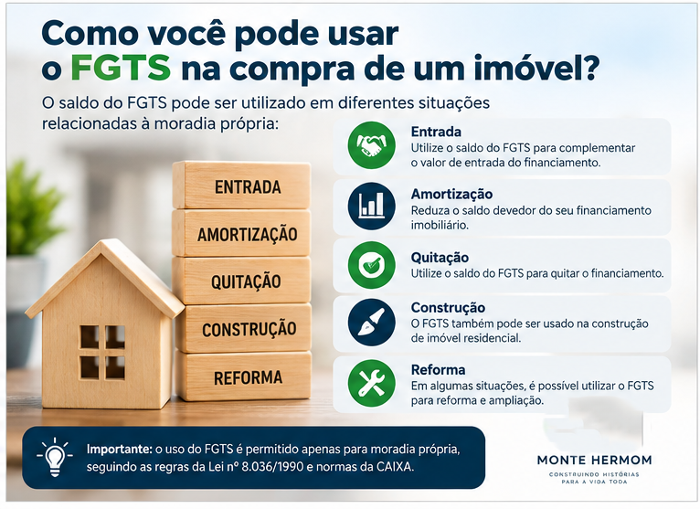 Checklist dos principais requisitos para usar FGTS na compra de imóvel