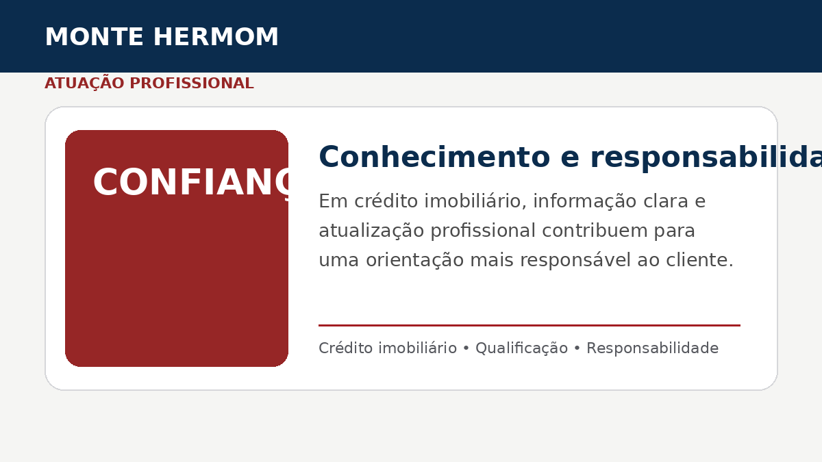 Profissional analisando documentação de crédito imobiliário