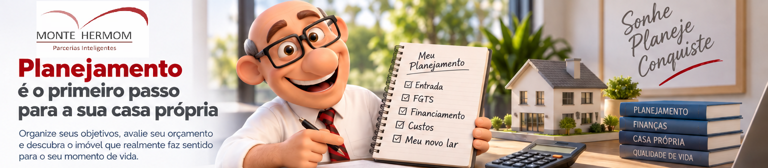 Planejamento para comprar uma casa própria com crédito imobiliário
