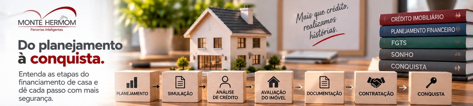 Etapas do financiamento de uma casa