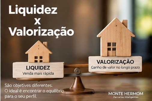 Liquidez e valorização de imóveis