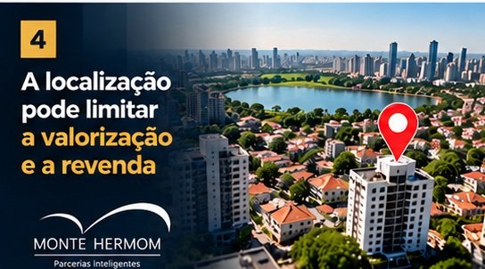 Vista de bairro e localização de imóvel para avaliar infraestrutura e demanda