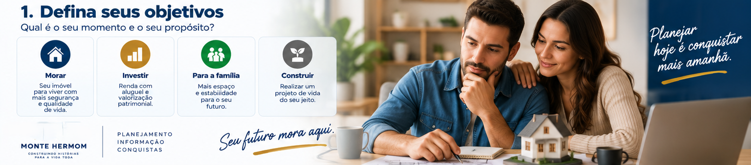 Organização dos recursos para entrada, custos e reserva financeira na compra do imóvel